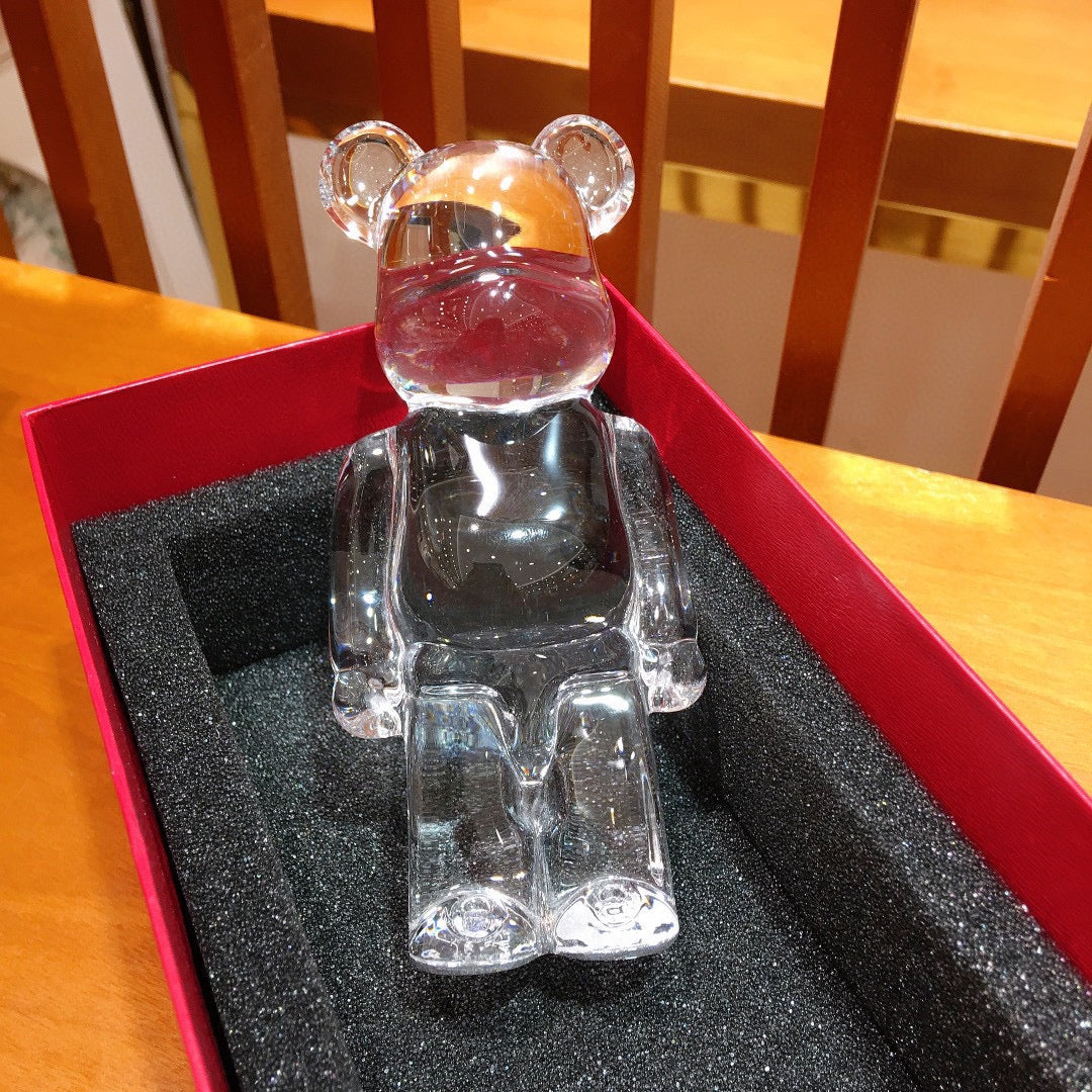 Bearbrick x Baccarat Paris Limited Edition 200% Crystal Bear