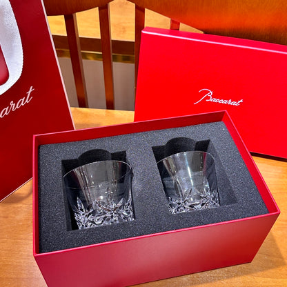 Baccarat Brilliant 2023 Annual Edition Crystal Whiskey Glasses (Set of 2)