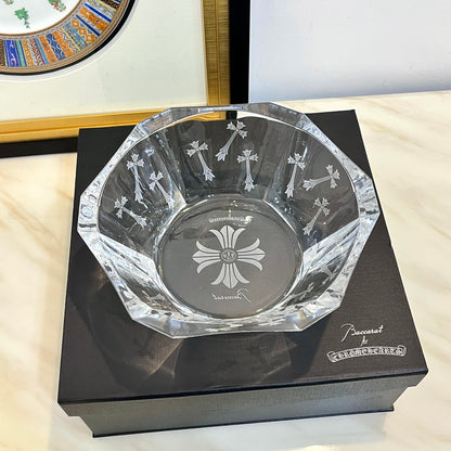 Chrome Hearts x Baccarat Crystal Fruit Bowl - Exclusive Designer Collaboration