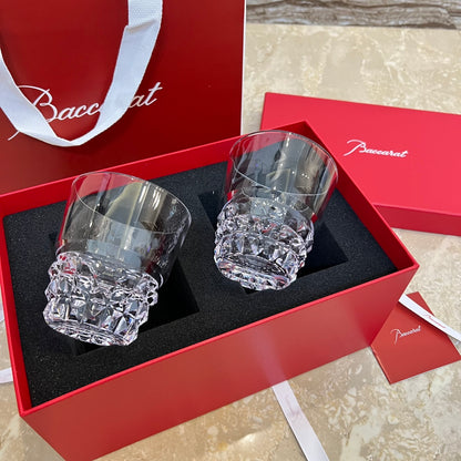 Baccarat LOUXOR Whiskey Glass Set - Luxurious Crystal Design