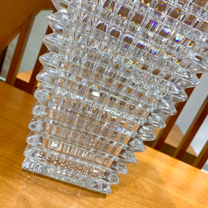 Baccarat Eye Collection Crystal Vase – Large, Transparent