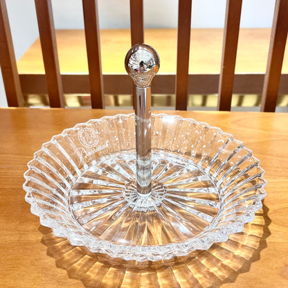 Baccarat Crystal Decorative Serving Plate