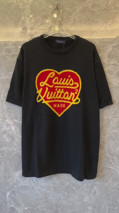 Louis vuitton knit shirt sweater black