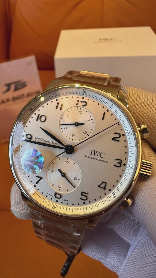 IWC portuguese chronograph 371617 41mm watch