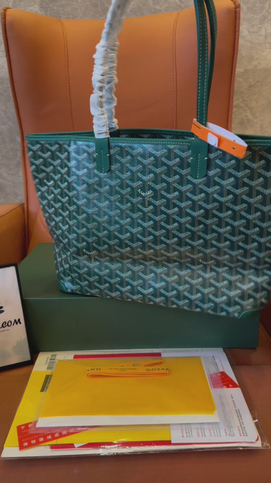 Goyard shopping bag waterproof tote green top quality