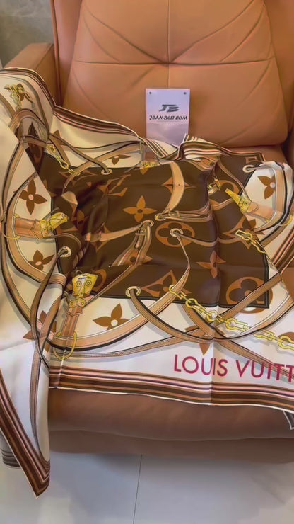 Louis Vuitton silk scarf